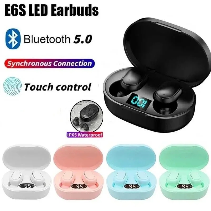 Noise Cancelling Headphone - Earphone Bluetooth dengan Layar Digital dan