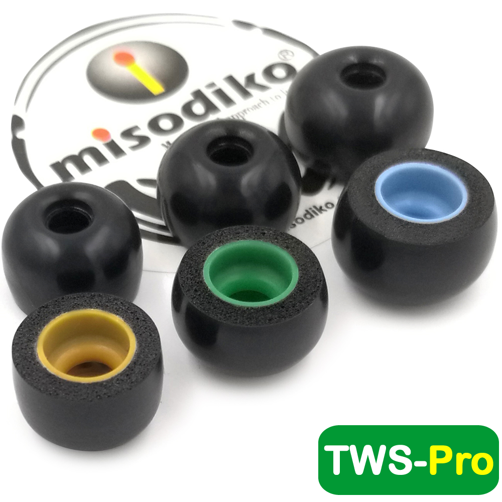 Wireless Earbuds Tws - Misodiko Tws-PRO Memori Busa Telinga Tips