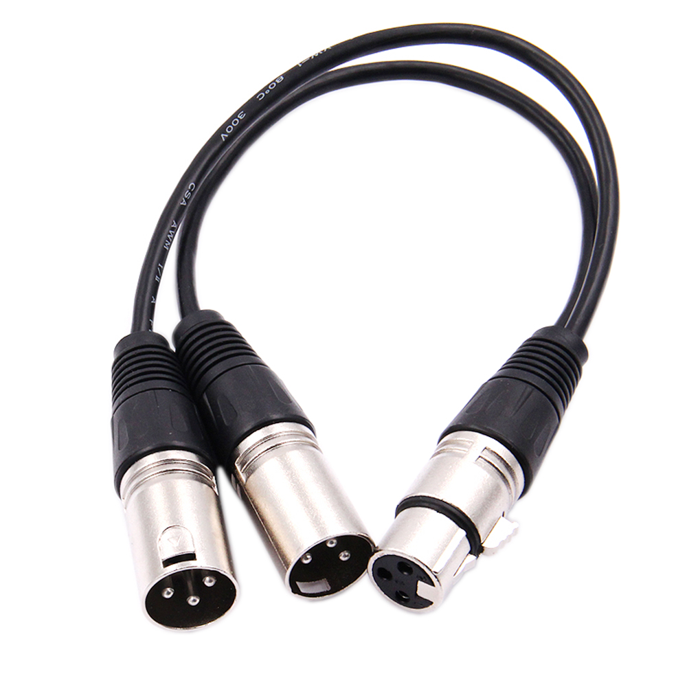 Audio Splitter Y - Kabel Adaptor Y SPLITTER 30cm 3