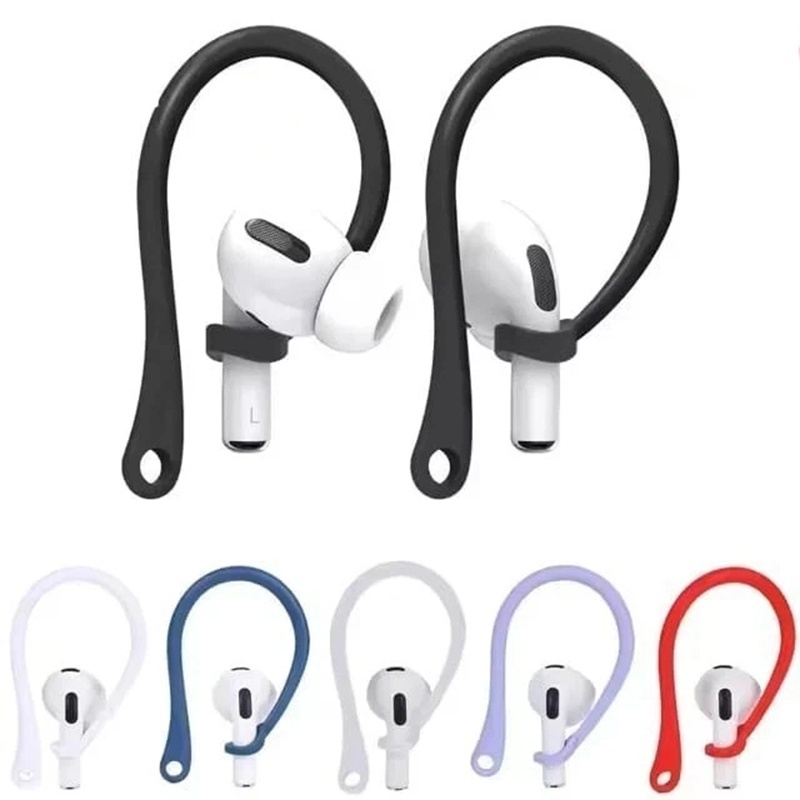 Sports Earphone Hook - 1 Pasang Earhook Anti-Hilang Untuk Apple
