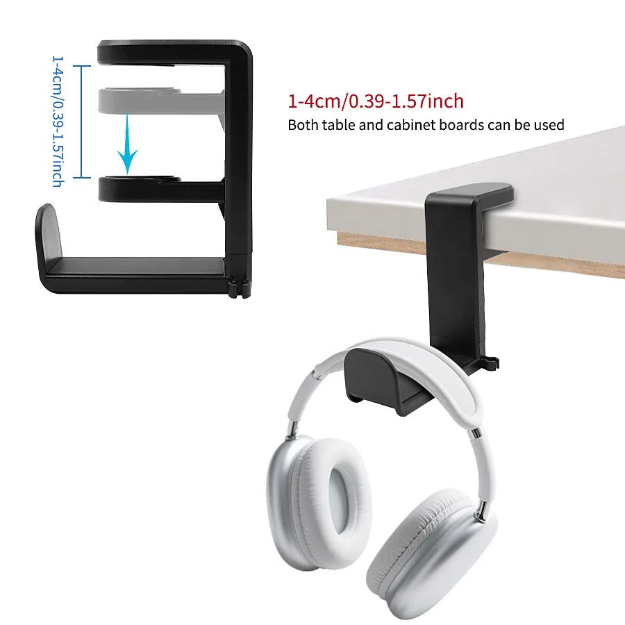 Headphone Stand Desk - 360 ° Dudukan Headphone Putar Dapat