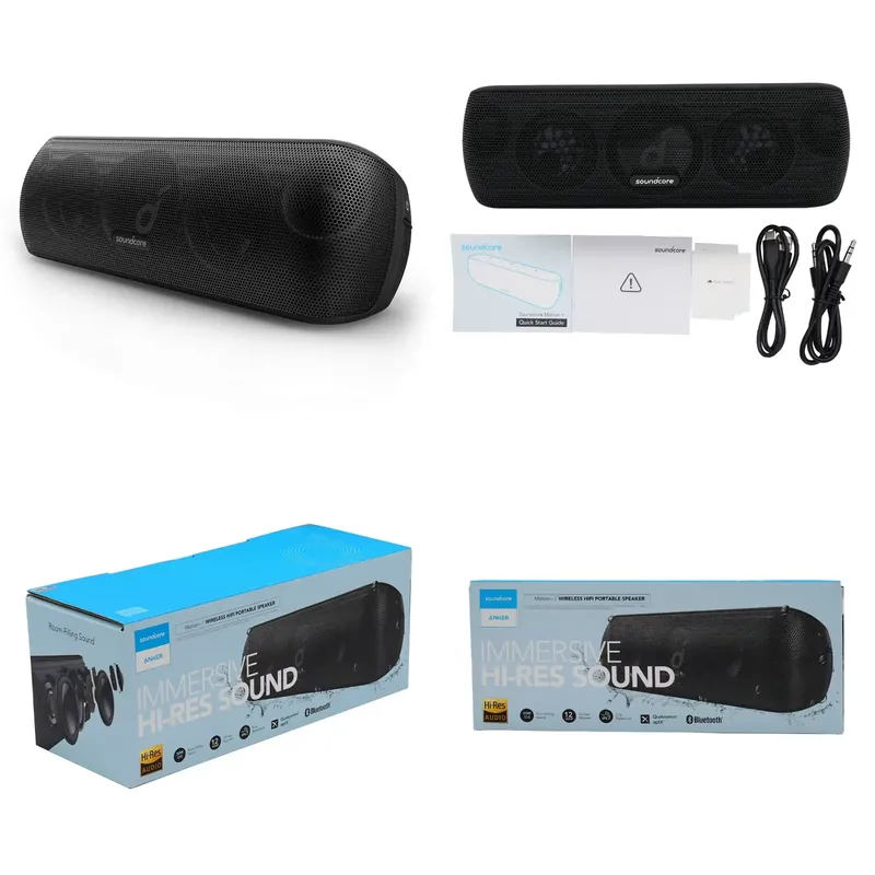 Anker Speaker Soundcore Motion+ - Speaker Bluetooth Anker Soundcore Motion+ Asli,