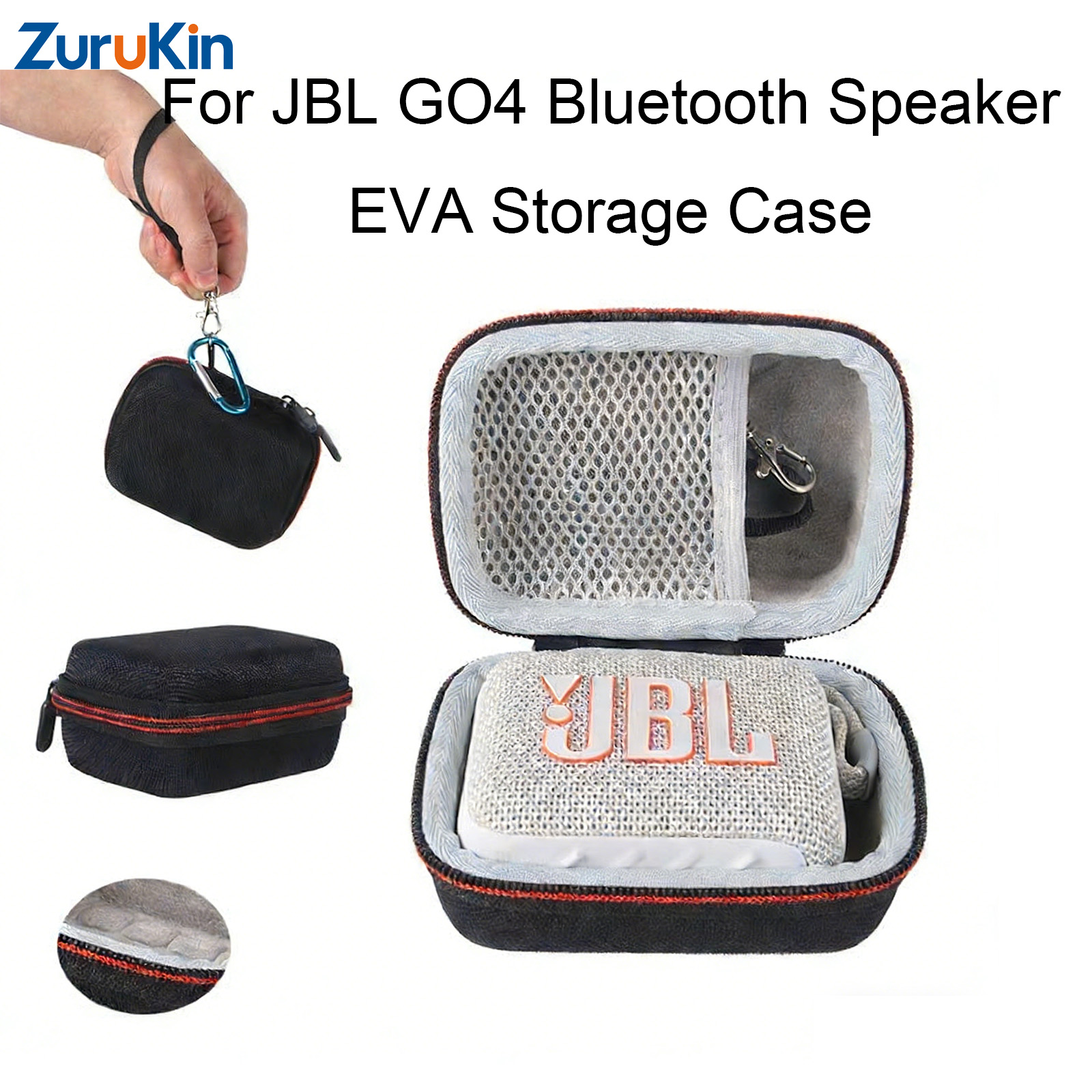 Jbl Speaker Go 4 - Tas Jinjing Portabel untuk Aksesori Speaker
