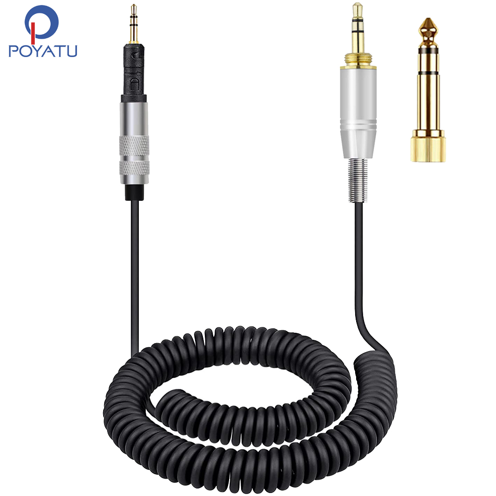 Sennheiser Headphone Hd 560S - Spring kabel gulung Spiral untuk Sennheiser