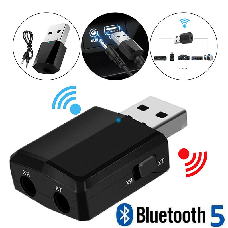Bluetooth Adapter Receiver - Penerima Bluetooth USB 3.5Mm Jack AUX