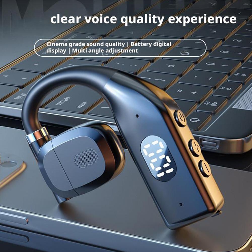 Bluetooth Headset On Ear - Headphone Bluetooth 5.4 Nirkabel Dengan Layar