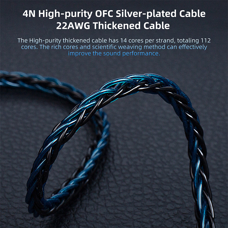 KBEAR ST12 Plus kabel IEM 2M,  - In Ear Monitor Iem ulasan dan harga