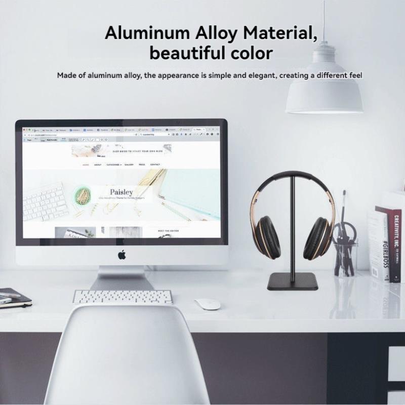 Dudukan Headphone Desktop Plas - Headphone Stand Desk ulasan dan harga