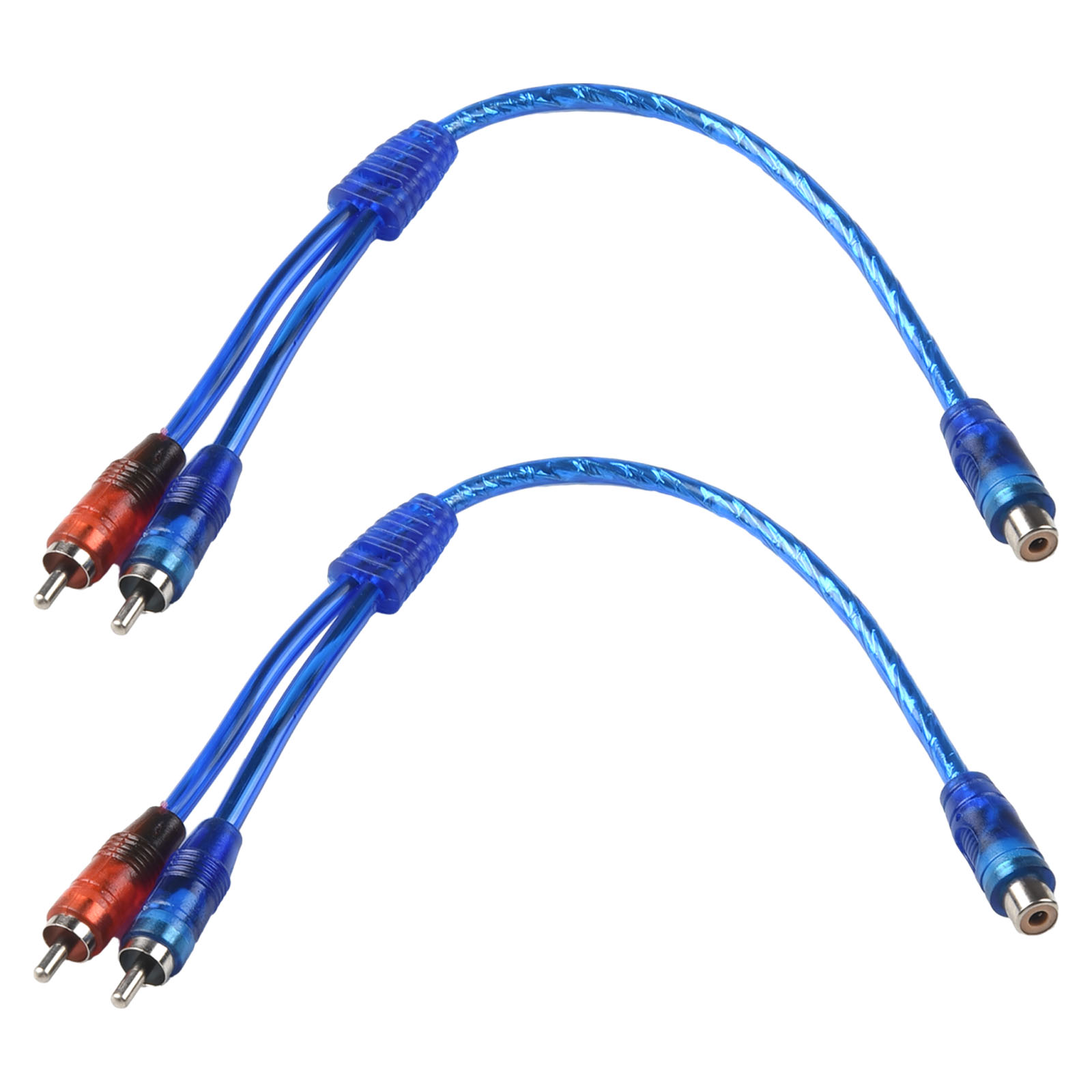 2 Buah Kit Kabel Audio RCA Ada - Audio Splitter Y ulasan dan harga