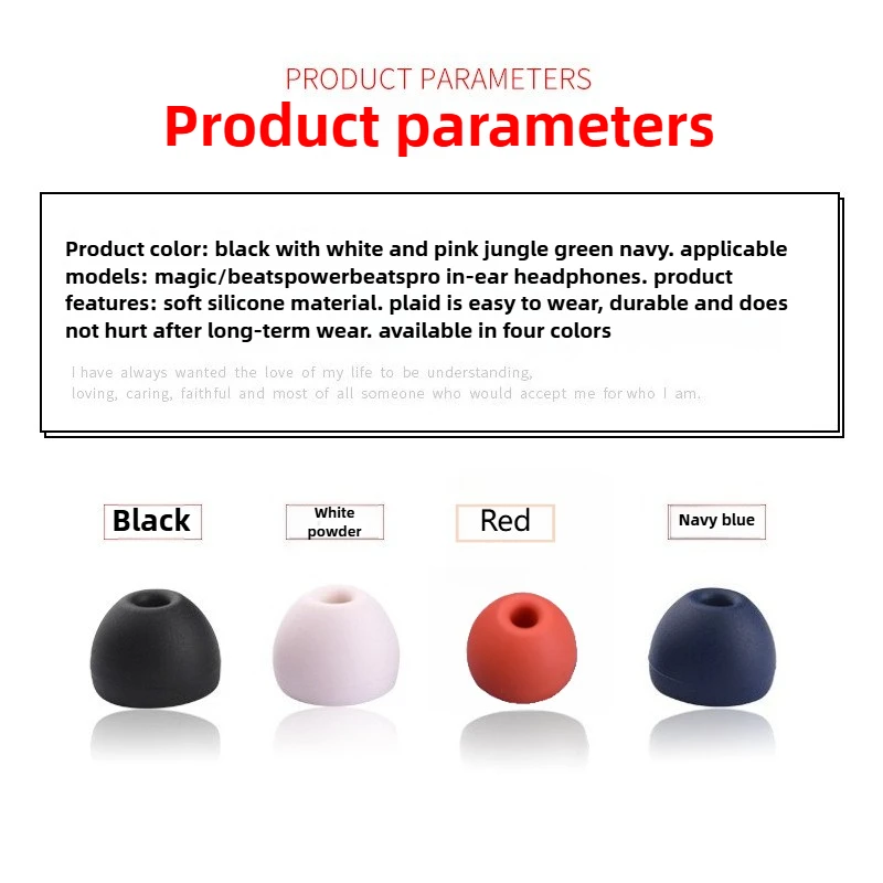 4 Pasang Ear Tip Silikon Berku - Beats Headphone Powerbeats Pro ulasan dan harga