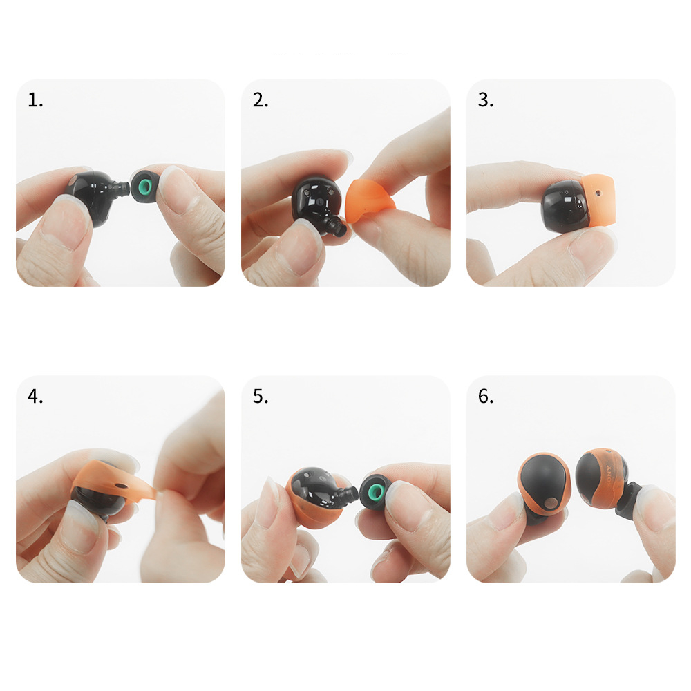 5 Pasang Aksesori Penutup Ujun - Sony Headphone Wf-1000Xm5 ulasan dan harga