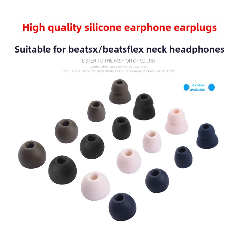 4 - Set Ear Tip Silikon Lembut - Beats Headphone Powerbeats Pro ulasan dan harga