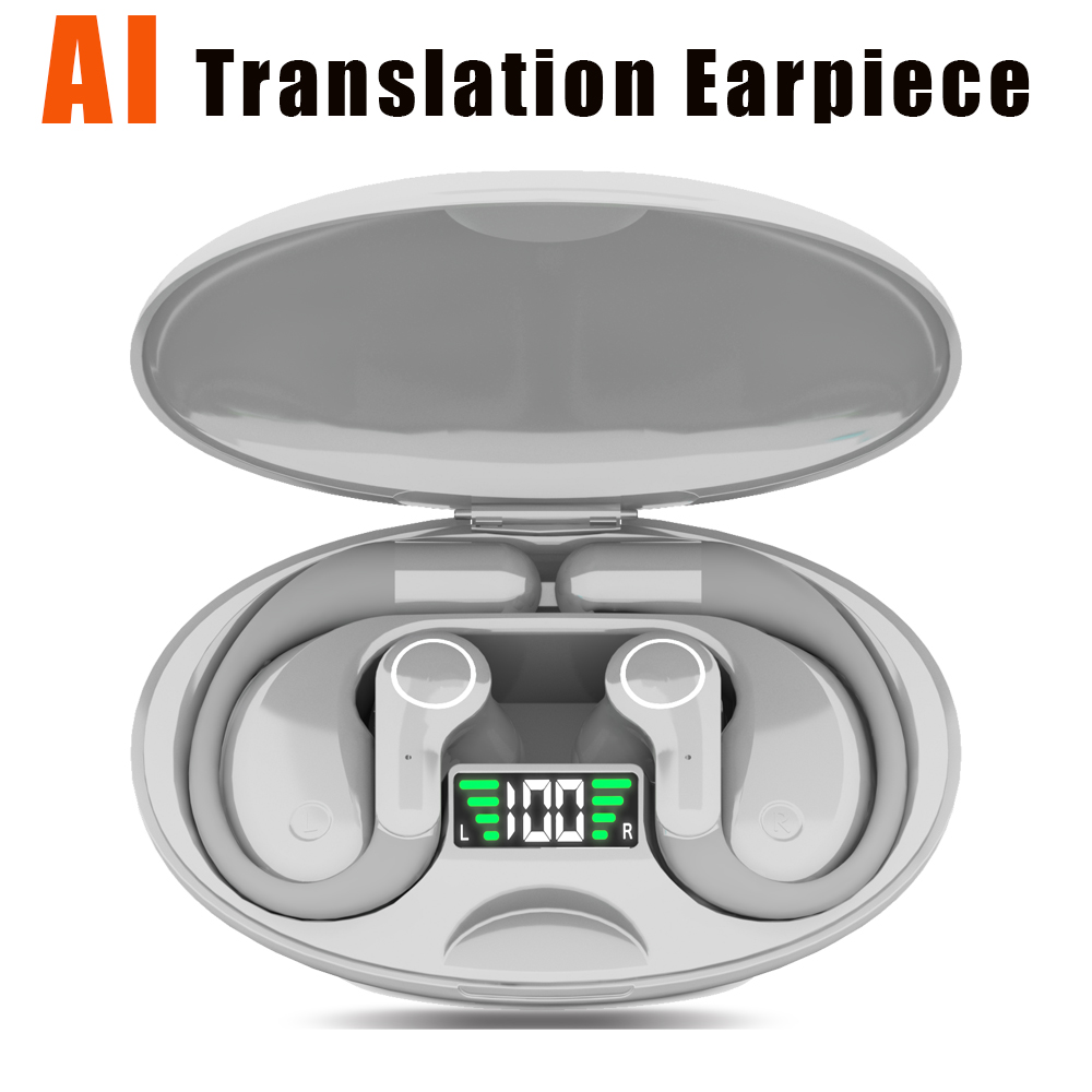 Perangkat Earbud Penerjemah AI - Earbuds Charging Case ulasan dan harga