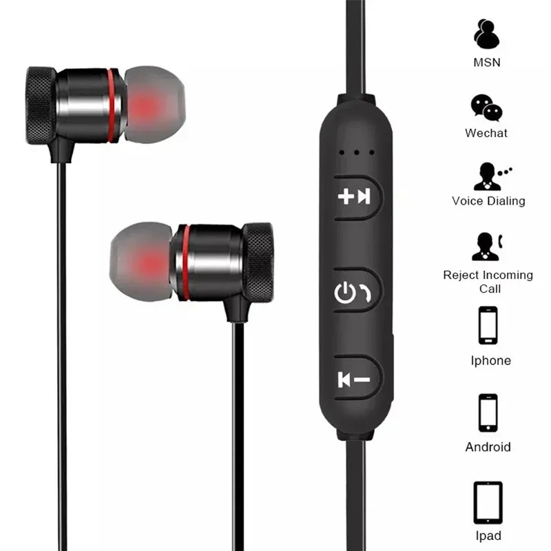 1-4Pcs Headphone Bluetooth Nir - Bluetooth Headset On Ear ulasan dan harga