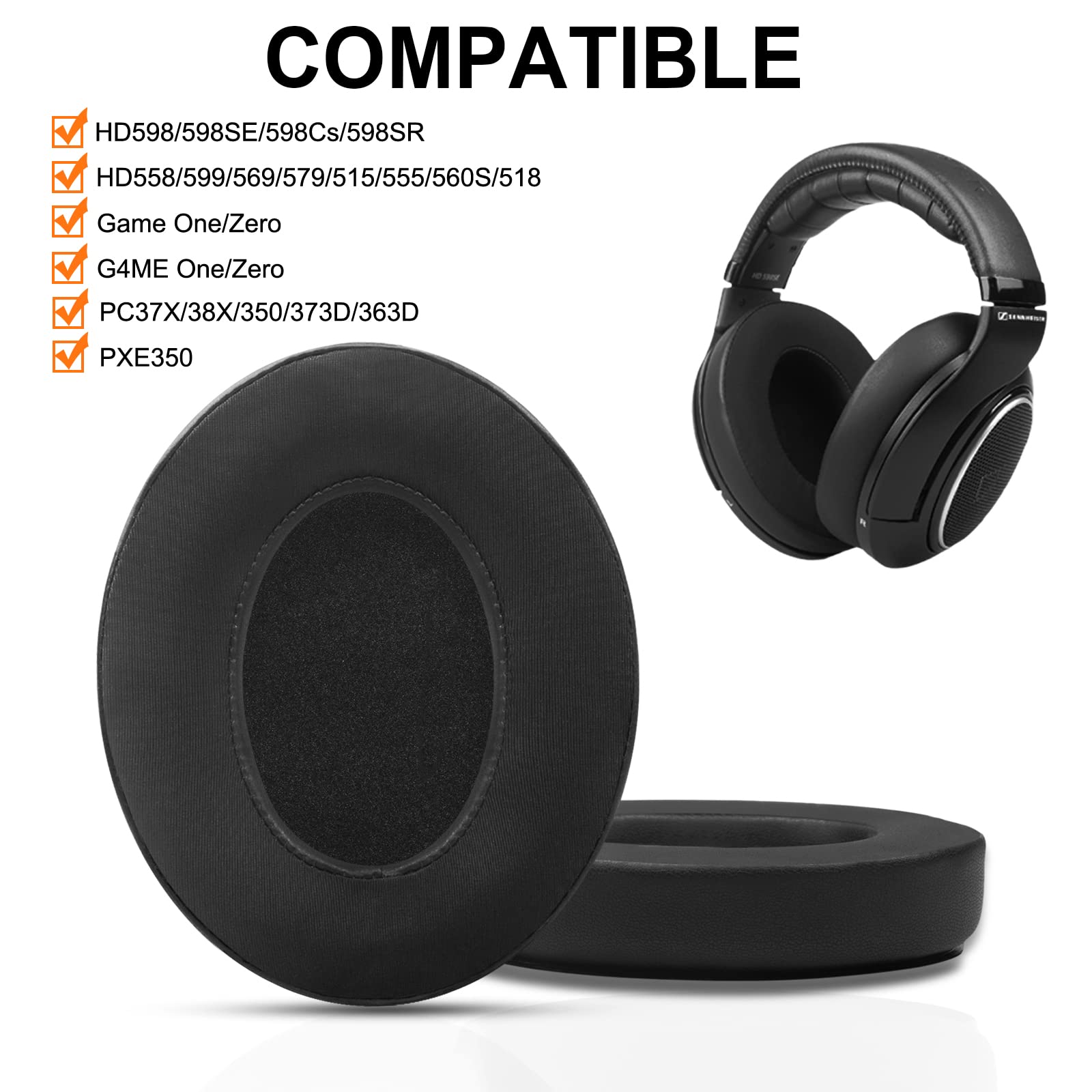 Bantalan telinga pengganti Gel - Sennheiser Headphone Hd 560S ulasan dan harga
