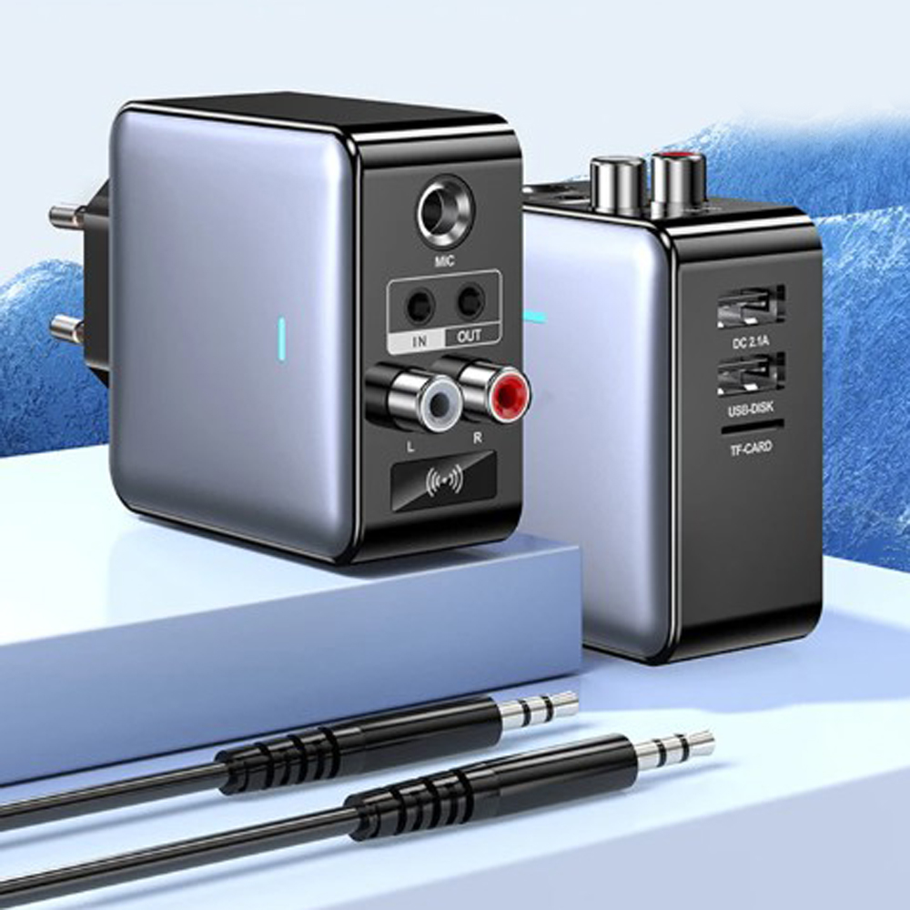 QC 2.0 H6 pengisi daya USB Dau - Bluetooth Adapter Receiver ulasan dan harga