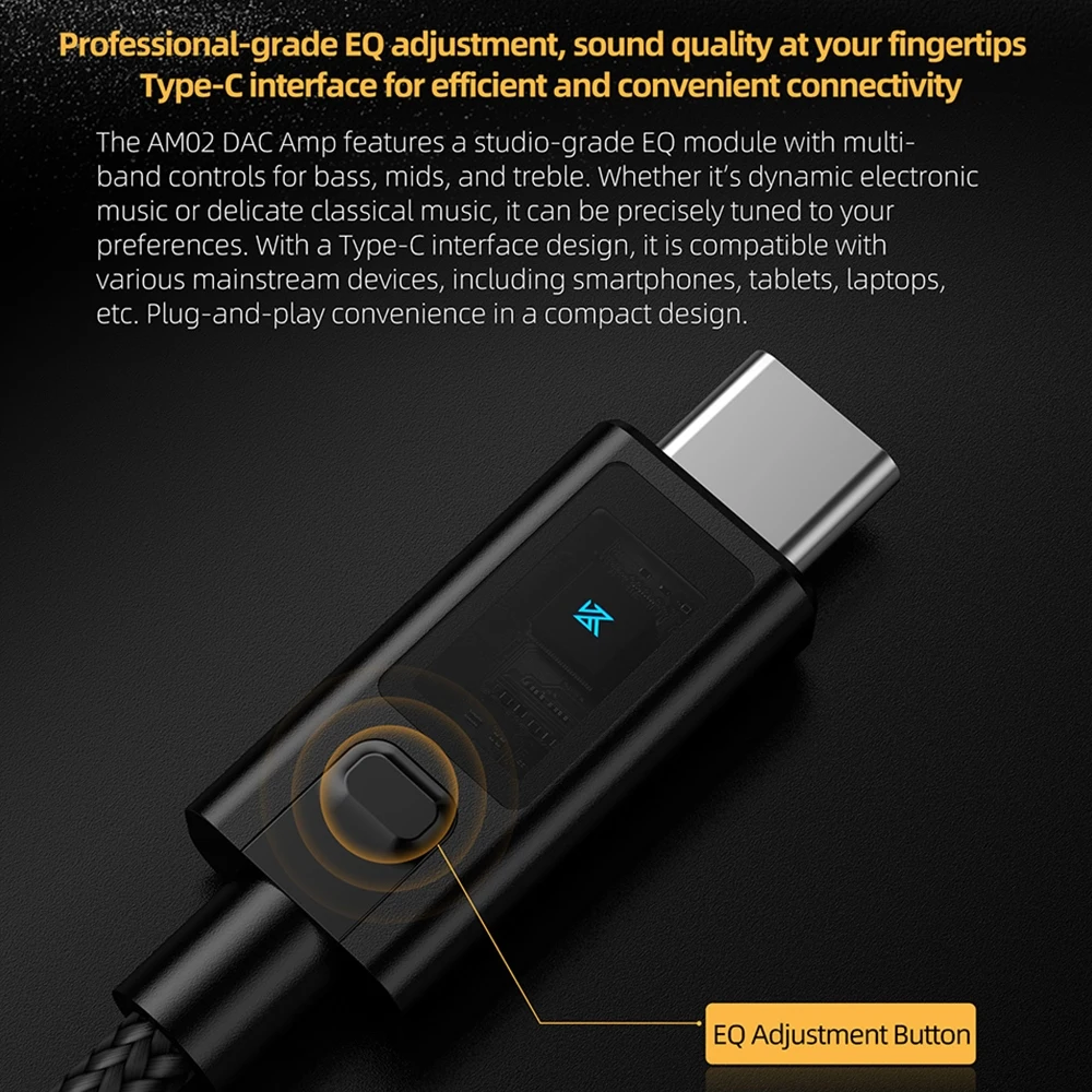 KZ AM02 Amplifier Earphone Dig - Usb C Earphone ulasan dan harga