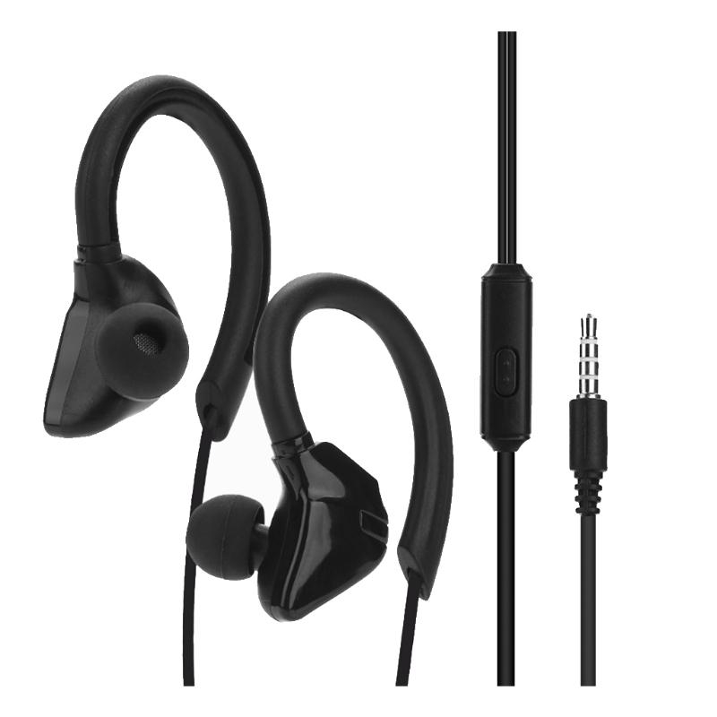 Earphone Earbud In-Ear Kabel O - Sports Earphone Hook ulasan dan harga